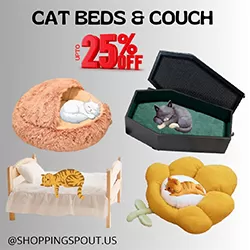 Hot Deals on Cat Beds & Couches Save Up to 25%.